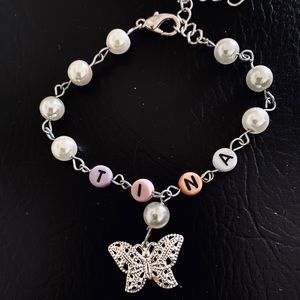 Tina Kids Name Bracelet 6”-7” NEW